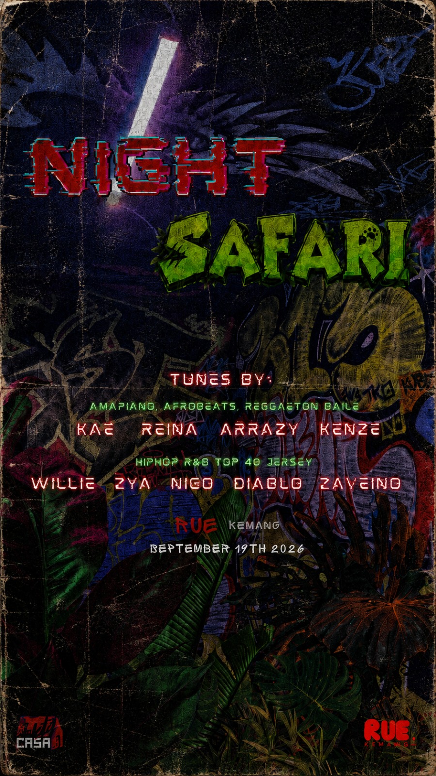Night Safari Poster